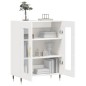 vidaXL Sideboard Hochglanz-Weiß 69,5x34x90 cm Holzwerkstoff vidaXL Sideboard Hochglanz-Weiß 69,5x34x90 cm Holzwerkstoff