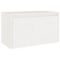 vidaXL Wandschrank Weiß 60x30x35 cm Massivholz Kiefer vidaXL Wandschrank Weiß 60x30x35 cm Massivholz Kiefer