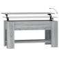 vidaXL Couchtisch Grau Sonoma 101x49x52 cm Holzwerkstoff vidaXL Couchtisch Grau Sonoma 101x49x52 cm Holzwerkstoff