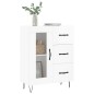 vidaXL Sideboard Hochglanz-Weiß 69,5x34x90 cm Holzwerkstoff vidaXL Sideboard Hochglanz-Weiß 69,5x34x90 cm Holzwerkstoff