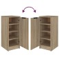 vidaXL Schuhschrank Sonoma-Eiche 30x35x70 cm Holzwerkstoff vidaXL Schuhschrank Sonoma-Eiche 30x35x70 cm Holzwerkstoff