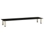 vidaXL TV-Tisch Schwarz 140x35x17 cm Hartglas vidaXL TV-Tisch Schwarz 140x35x17 cm Hartglas