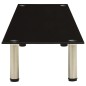 vidaXL TV-Tisch Schwarz 140x35x17 cm Hartglas vidaXL TV-Tisch Schwarz 140x35x17 cm Hartglas