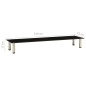 vidaXL TV-Tisch Schwarz 140x35x17 cm Hartglas vidaXL TV-Tisch Schwarz 140x35x17 cm Hartglas
