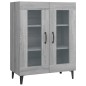 vidaXL Sideboard Grau Sonoma 69,5x34x90 cm Holzwerkstoff vidaXL Sideboard Grau Sonoma 69,5x34x90 cm Holzwerkstoff