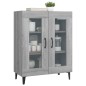 vidaXL Sideboard Grau Sonoma 69,5x34x90 cm Holzwerkstoff vidaXL Sideboard Grau Sonoma 69,5x34x90 cm Holzwerkstoff