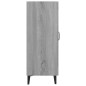 vidaXL Sideboard Grau Sonoma 69,5x34x90 cm Holzwerkstoff vidaXL Sideboard Grau Sonoma 69,5x34x90 cm Holzwerkstoff