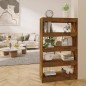 vidaXL Bücherregal/Raumteiler Räuchereiche 80x30x135 cm Holzwerkstoff vidaXL Bücherregal/Raumteiler Räuchereiche 80x30x135 cm Holzwerkstoff