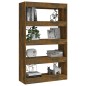 vidaXL Bücherregal/Raumteiler Räuchereiche 80x30x135 cm Holzwerkstoff vidaXL Bücherregal/Raumteiler Räuchereiche 80x30x135 cm Holzwerkstoff