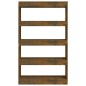 vidaXL Bücherregal/Raumteiler Räuchereiche 80x30x135 cm Holzwerkstoff vidaXL Bücherregal/Raumteiler Räuchereiche 80x30x135 cm Holzwerkstoff