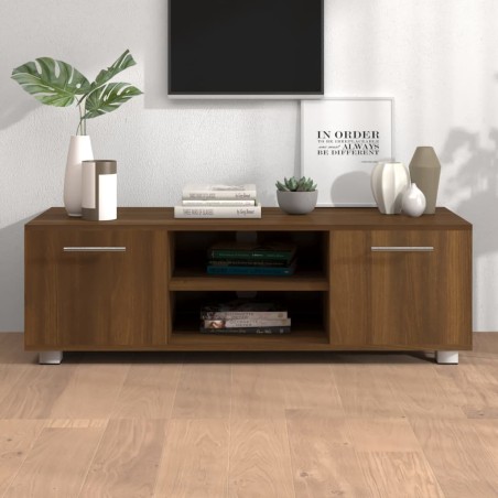 vidaXL TV-Schrank Braun Eichen-Optik 110x40x35 cm Holzwerkstoff