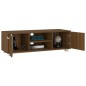 vidaXL TV-Schrank Braun Eichen-Optik 110x40x35 cm Holzwerkstoff vidaXL TV-Schrank Braun Eichen-Optik 110x40x35 cm Holzwerkstoff