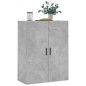 vidaXL Wandschrank Betongrau 69,5x34x90 cm vidaXL Wandschrank Betongrau 69,5x34x90 cm