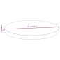 vidaXL Tischplatte Ø90x4 cm Bambus vidaXL Tischplatte Ø90x4 cm Bambus
