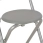 vidaXL 3-tlg. Bar-Set mit Regalen Holz und Stahl Grau vidaXL 3-tlg. Bar-Set mit Regalen Holz und Stahl Grau