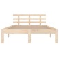 vidaXL Massivholzbett 120x190 cm vidaXL Massivholzbett 120x190 cm