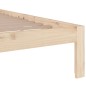 vidaXL Massivholzbett 120x190 cm vidaXL Massivholzbett 120x190 cm