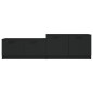 vidaXL TV-Schrank Schwarz 158,5x36x45 cm Holzwerkstoff vidaXL TV-Schrank Schwarz 158,5x36x45 cm Holzwerkstoff
