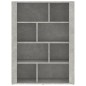 vidaXL Sideboard Betongrau 80x30x106 cm Holzwerkstoff vidaXL Sideboard Betongrau 80x30x106 cm Holzwerkstoff