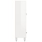 vidaXL Highboard Hochglanz-Weiß 69,5x31x115 cm Holzwerkstoff vidaXL Highboard Hochglanz-Weiß 69,5x31x115 cm Holzwerkstoff