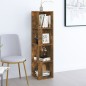 vidaXL Eckregal Räuchereiche 33x33x132 cm Holzwerkstoff vidaXL Eckregal Räuchereiche 33x33x132 cm Holzwerkstoff