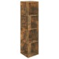 vidaXL Eckregal Räuchereiche 33x33x132 cm Holzwerkstoff vidaXL Eckregal Räuchereiche 33x33x132 cm Holzwerkstoff