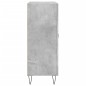 vidaXL Sideboard Betongrau 69,5x34x90 cm Holzwerkstoff vidaXL Sideboard Betongrau 69,5x34x90 cm Holzwerkstoff