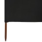 vidaXL 5-teiliges Windschutzgewebe 600 x 80 cm Schwarz vidaXL 5-teiliges Windschutzgewebe 600 x 80 cm Schwarz