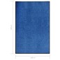 vidaXL Fußmatte Waschbar Blau 120x180 cm vidaXL Fußmatte Waschbar Blau 120x180 cm