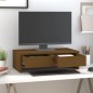 vidaXL Monitorständer Honigbraun 50x27x15 cm Massivholz Kiefer vidaXL Monitorständer Honigbraun 50x27x15 cm Massivholz Kiefer