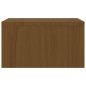 vidaXL Monitorständer Honigbraun 50x27x15 cm Massivholz Kiefer vidaXL Monitorständer Honigbraun 50x27x15 cm Massivholz Kiefer