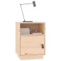 vidaXL Nachttische 2 Stk. 40x34x55 cm Massivholz Kiefer vidaXL Nachttische 2 Stk. 40x34x55 cm Massivholz Kiefer