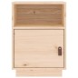vidaXL Nachttische 2 Stk. 40x34x55 cm Massivholz Kiefer vidaXL Nachttische 2 Stk. 40x34x55 cm Massivholz Kiefer