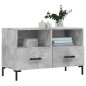 vidaXL TV-Schrank Betongrau 80x36x50 cm Holzwerkstoff vidaXL TV-Schrank Betongrau 80x36x50 cm Holzwerkstoff