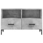 vidaXL TV-Schrank Betongrau 80x36x50 cm Holzwerkstoff vidaXL TV-Schrank Betongrau 80x36x50 cm Holzwerkstoff
