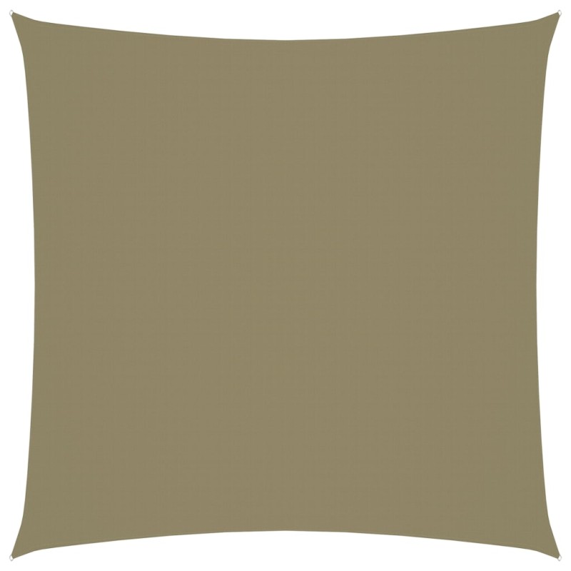 vidaXL Sonnensegel Oxford-Gewebe Quadratisch 6x6 m Beige vidaXL Sonnensegel Oxford-Gewebe Quadratisch 6x6 m Beige