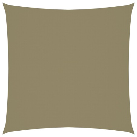vidaXL Sonnensegel Oxford-Gewebe Quadratisch 6x6 m Beige