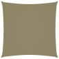 vidaXL Sonnensegel Oxford-Gewebe Quadratisch 6x6 m Beige vidaXL Sonnensegel Oxford-Gewebe Quadratisch 6x6 m Beige