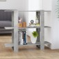 vidaXL Bücherregal/Raumteiler Betongrau 100x30x87 cm vidaXL Bücherregal/Raumteiler Betongrau 100x30x87 cm