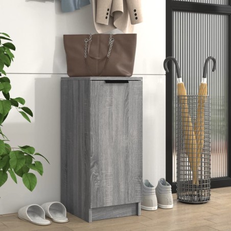 vidaXL Schuhschrank Grau Sonoma 30x35x70 cm Holzwerkstoff