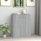 vidaXL Sideboard Grau Sonoma 60x30x75 cm Holzwerkstoff vidaXL Sideboard Grau Sonoma 60x30x75 cm Holzwerkstoff