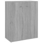 vidaXL Sideboard Grau Sonoma 60x30x75 cm Holzwerkstoff vidaXL Sideboard Grau Sonoma 60x30x75 cm Holzwerkstoff