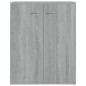 vidaXL Sideboard Grau Sonoma 60x30x75 cm Holzwerkstoff vidaXL Sideboard Grau Sonoma 60x30x75 cm Holzwerkstoff