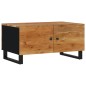 vidaXL Couchtisch 80x50x40 cm Massivholz Akazie & Holzwerkstoff vidaXL Couchtisch 80x50x40 cm Massivholz Akazie & Holzwerkstoff