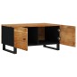vidaXL Couchtisch 80x50x40 cm Massivholz Akazie & Holzwerkstoff vidaXL Couchtisch 80x50x40 cm Massivholz Akazie & Holzwerkstoff