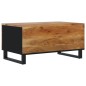 vidaXL Couchtisch 80x50x40 cm Massivholz Akazie & Holzwerkstoff vidaXL Couchtisch 80x50x40 cm Massivholz Akazie & Holzwerkstoff
