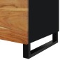 vidaXL Couchtisch 80x50x40 cm Massivholz Akazie & Holzwerkstoff vidaXL Couchtisch 80x50x40 cm Massivholz Akazie & Holzwerkstoff