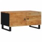 vidaXL Couchtisch 80x50x40 cm Massivholz Akazie & Holzwerkstoff vidaXL Couchtisch 80x50x40 cm Massivholz Akazie & Holzwerkstoff