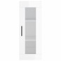 vidaXL Wandschrank Hochglanz-Weiß 34,5x34x90 cm vidaXL Wandschrank Hochglanz-Weiß 34,5x34x90 cm
