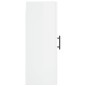 vidaXL Wandschrank Hochglanz-Weiß 34,5x34x90 cm vidaXL Wandschrank Hochglanz-Weiß 34,5x34x90 cm
